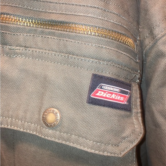 Dickies Hoodie Lined Army Green Work Jacket size XXL Men’s - Picture 3 of 4